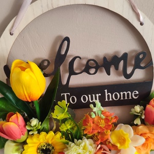 Napsütéses szép tavasz - ajtódísz - otthon & életmód - dekoráció - ajtó- és ablak dekoráció - ajtódísz & kopogtató - Meska.hu