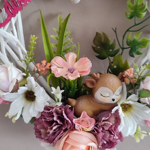 Tavaszi ébredés-  őziés ajtódísz  - otthon & életmód - dekoráció - ajtó- és ablak dekoráció - ajtódísz & kopogtató - Meska.hu