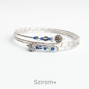 Ezüsteső - karkötő  - Meska.hu