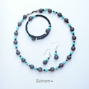 Ritmus - ékszerszett -  - Meska.hu