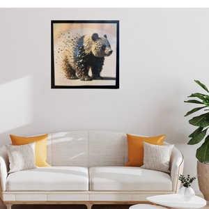 Panda kép, gyöngykirakó - otthon & életmód - dekoráció - kép & falikép - mozaik kép - Meska.hu