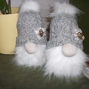 Karácsonyi manó - Meska.hu