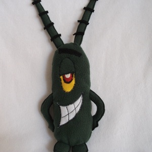 Spongyabob Plankton, Játék & Sport, Plüssállat & Játékfigura, Plüss mesefigurák, Baba-és bábkészítés, Varrás, MESKA