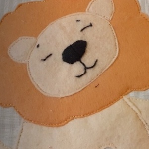 Csendeskönyv  oldal - Leo - játék & sport - textilkönyv & babakönyv - Meska.hu