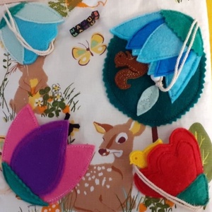 Csendeskönyv  oldal - özike - játék & sport - textilkönyv & babakönyv - Meska.hu