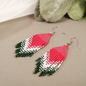 Niagara fülbevaló magyar színekben  - Meska.hu