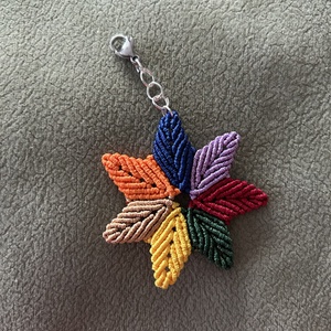 színes táskadísz - táska & tok - kulcstartó & táskadísz - táskadísz - Meska.hu