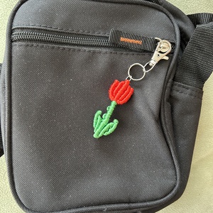 tulipán - táska & tok - kulcstartó & táskadísz - táskadísz - Meska.hu