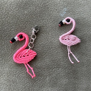 flamingó, Táska & Tok, Kulcstartó & Táskadísz, Táskadísz, , MESKA
