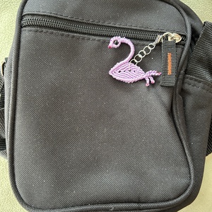 hattyú/madárka, Táska & Tok, Kulcstartó & Táskadísz, Táskadísz, Csomózás, MESKA