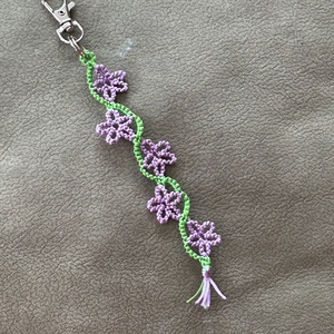 Virágfüzér táskadísz, Táska & Tok, Kulcstartó & Táskadísz, Táskadísz, , MESKA