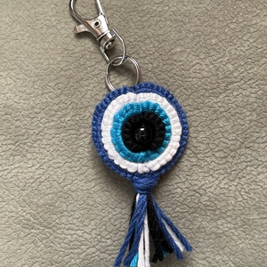 �evil eye táskadísz - táska & tok - kulcstartó & táskadísz - táskadísz - Meska.hu