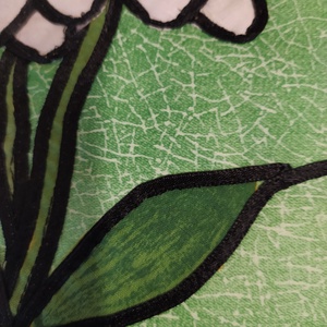 Patchwork falikép, hóvirágos - otthon & életmód - dekoráció - fali és függő dekoráció - falra akasztható dekor - Meska.hu