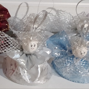 Angyalka - karácsony - karácsonyi lakásdekoráció - karácsonyfadíszek - Meska.hu