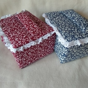 Varrós doboz, Otthon & Életmód, Tárolás & Rendszerezés, Doboz, Patchwork, foltvarrás, MESKA