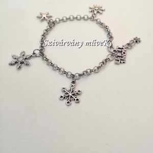 Legyen hó! karkötő -  - Meska.hu Legyen hó! karkötő -  - Meska.hu