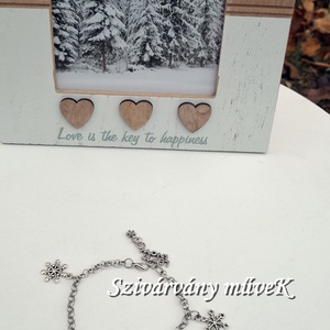 Legyen hó! karkötő -  - Meska.hu Legyen hó! karkötő -  - Meska.hu