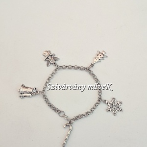 Karácsonyi varázs karkötő - Meska.hu