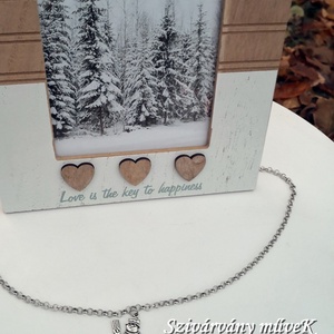 Antik ezüst színű lánc, angyal medállal -  - Meska.hu Antik ezüst színű lánc, angyal medállal -  - Meska.hu