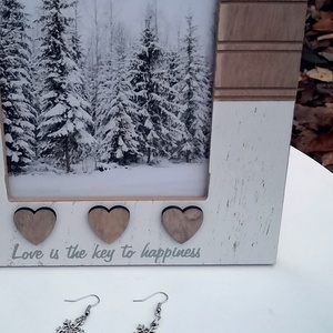 Hókristály fülbevaló - kicsi -  - Meska.hu Hókristály fülbevaló - kicsi -  - Meska.hu