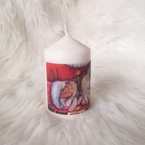 'Mikulás védence' kis dekorgyertya - otthon & életmód - gyertya, illat, aroma - gyertya - Meska.hu 'Mikulás védence' kis dekorgyertya - otthon & életmód - gyertya, illat, aroma - gyertya - Meska.hu