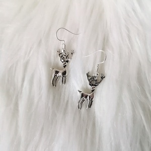 'Szarvas' fülbevaló - Meska.hu