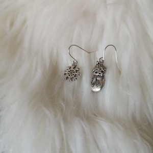 'Téli mese' fülbevaló - kicsi - ékszer - fülbevaló - lógó fülbevaló - Meska.hu 'Téli mese' fülbevaló - kicsi - ékszer - fülbevaló - lógó fülbevaló - Meska.hu