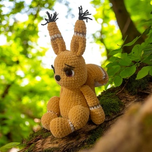 Cuki Mókus amigurumi figura � kézzel készült, puha plüss játék  - kellékek & szerszámok - vegyes alapanyag - zsenília - Meska.hu