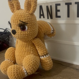 Cuki Mókus amigurumi figura � kézzel készült, puha plüss játék  - kellékek & szerszámok - vegyes alapanyag - zsenília - Meska.hu