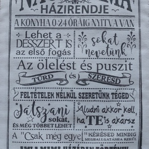 Bézs keretben textilkép,horgolt csipkével díszítve,transzfer felirattal, Vintage stílusban - otthon & életmód - dekoráció - kép & falikép - vászonkép - Meska.hu