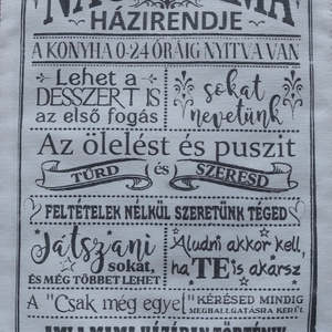 Bézs keretben textilkép,horgolt csipkével díszítve,transzfer felirattal, Vintage stílusban - otthon & lakás - dekoráció - kép & falikép - vászonkép - Meska.hu