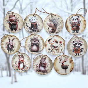 Karácsonyfa dísz - Meska.hu