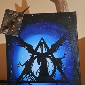 Harry Potter festmény  - művészet - festmény - akril - Meska.hu
