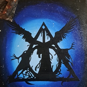 Harry Potter festmény  - művészet - festmény - akril - Meska.hu