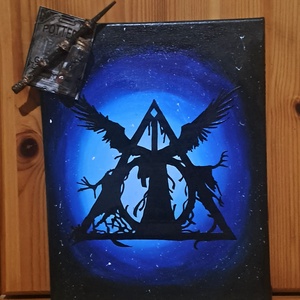 Harry Potter festmény  - művészet - festmény - akril - Meska.hu