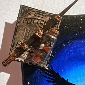 Harry Potter festmény  - művészet - festmény - akril - Meska.hu