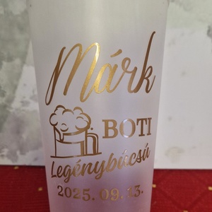 Repohár Legénybúcsúra, lánybúcsúra vagy köszönőajándéknak � egyedi mintával és felirattal! - Meska.hu