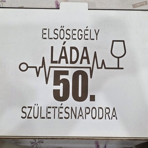 Gravírozott születésnapi box - Meska.hu