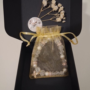 Fénylő egyensúly ásványkarkötő - ékszer - karkötő - ásványkarkötő - Meska.hu