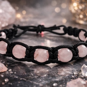 Pink Serenity karkötő - Meska.hu