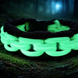 ShadowGlow karkötő  - ékszer - karkötő - fonott karkötő - Meska.hu