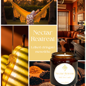 Nectar Retreat szójagyertya - finoman fűszeres édes körte illattal - otthon & életmód - gyertya, illat, aroma - gyertya - Meska.hu