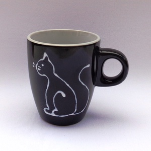 Cicás kávés bögre 2 dl -  - Meska.hu