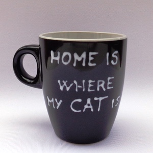 Cicás kávés bögre 2 dl -  - Meska.hu