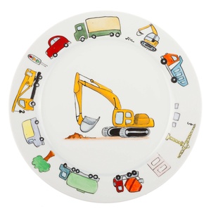 Munkagépes étkészlet - játék & sport - kisautók, járművek - munkagépek - Meska.hu