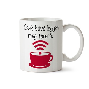 Kávés bögre - térerő, Otthon & Életmód, Konyhafelszerelés, tálalás, Tálalás, Bögre & Csésze, Kerámia, MESKA