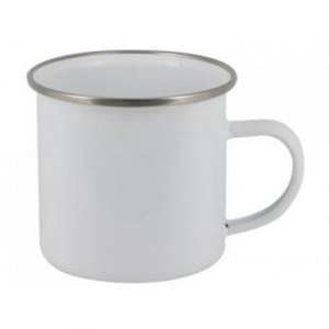 Zománcozott bögre egyedi mintával - Meska.hu