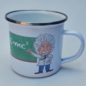 Zománcozott bögre egyedi mintával - otthon & életmód - konyhafelszerelés, tálalás - tálalás - bögre & csésze - Meska.hu