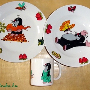 Kézzel festett porcelán étkészlet -  - Meska.hu