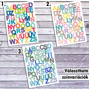 Magyar ábécé dekor A/4-es méretben (digitális vagy fotópapírra nyomtatva) - művészet - grafika & illusztráció - digitális - Meska.hu